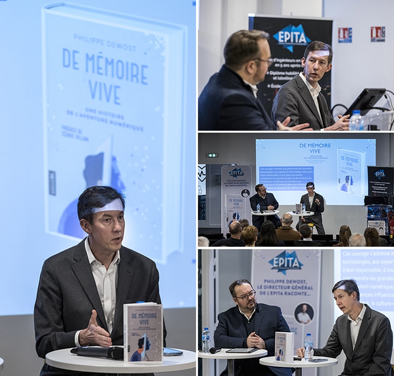 De mémoire vive : une histoire de l’aventure numérique... par Philippe Dewost, le directeur général de l'EPITA !