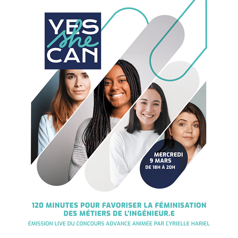 Les femmes ingénieures prennent la parole avec « Yes she can », le mercredi 9 mars !