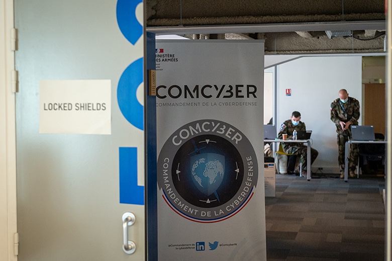 Locked Shields 2022 : l'EPITA, théâtre d’un exercice international de cyberdéfense ! / Crédit : ComCyber