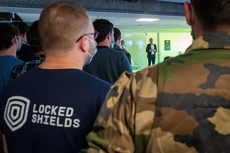 Locked Shields 2022 : l'EPITA, théâtre d’un exercice international de cyberdéfense ! / Crédit : ComCyber