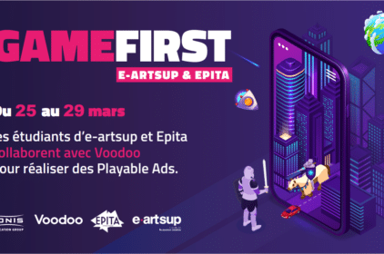 GAME FIRST&nbsp;: les étudiants de l’EPITA et d’e-artsup charment la start-up Voodoo !